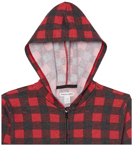 Happy Nation Girls Full Zip Hoodie Sweatshirt2