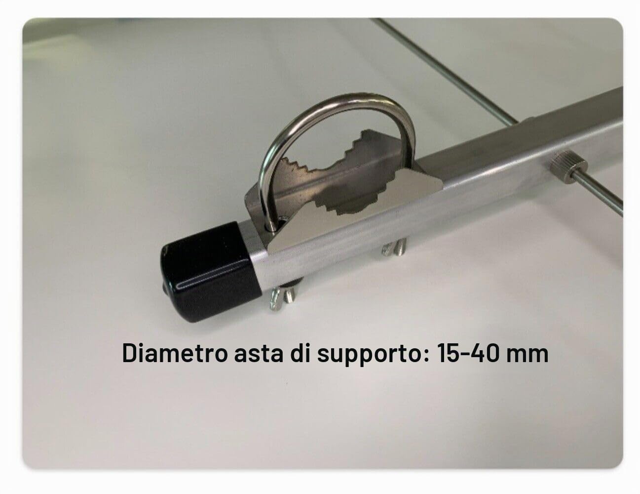 Antenna Yagi UHF Antenna UHF ad Alto Guadagno 5 Elementi Staccabile e Portatile Banda Amatoriale