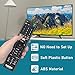 CtrlTV Remote for Sony Bravia Smart Remote and Sony Bravia UHD Crystal 4K Smart HDR OLED TVs LCD LED HDTV RMT-TX100U with Netflix XBR KDL Series 01