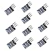 Anmbest 10 Pack 3 Pins AMS1117-3.3 DC 4.75V-12V to 3.3V Voltage Regulator Step Down Power Supply Buck Module 800mA