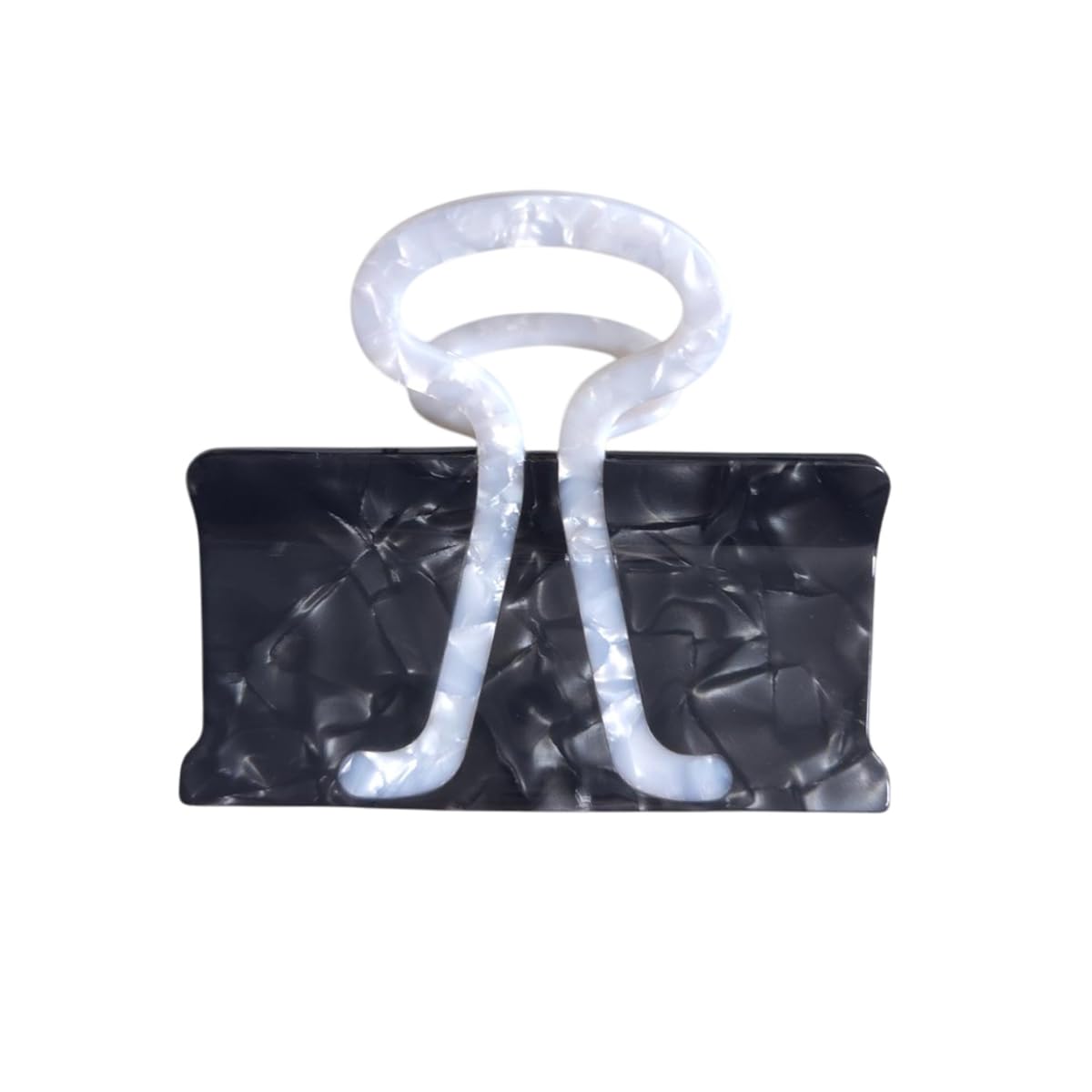 Funny Binder Clip Hair Clip,Acetate Claw Clips,Cute Hair Claw Clips for Women