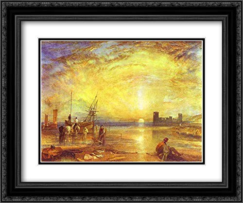 Amazon.com: Flint Castle 24x20 Black Ornate Frame and Double