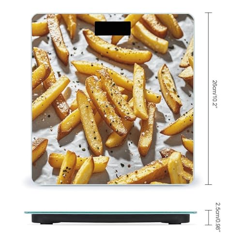Báscula digital de baño con superficie de vidrio templado miniatura 2