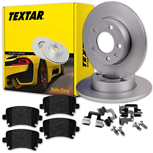 Bremsscheiben 286mm + Beläge hinten für TT 8J 8J3 8J9 Coupe Roadster