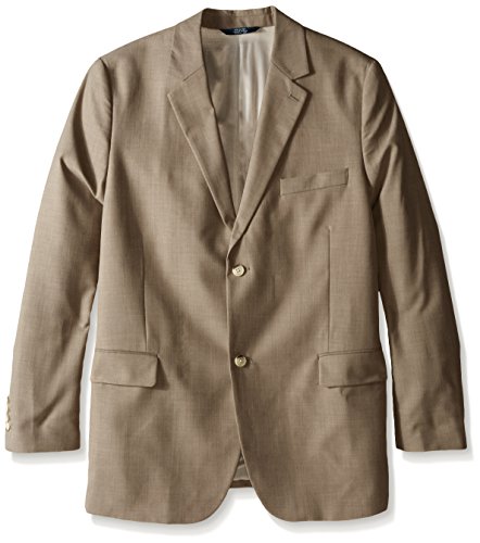 Perry Ellis Men's Big-Tall Solid Texture Suit Jacket, Natural Linen, 48/Large