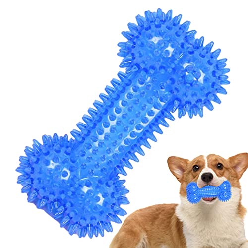 Super Chew Dog Toy,Bone-Piercing Shape Design Dentes Limpeza Mastiga Brinquedo Para Cão | Brinquedo