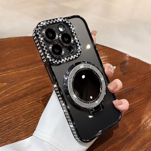 Coque iPhone 11 12 Pro Max antichoc avec miroir de poche intégré