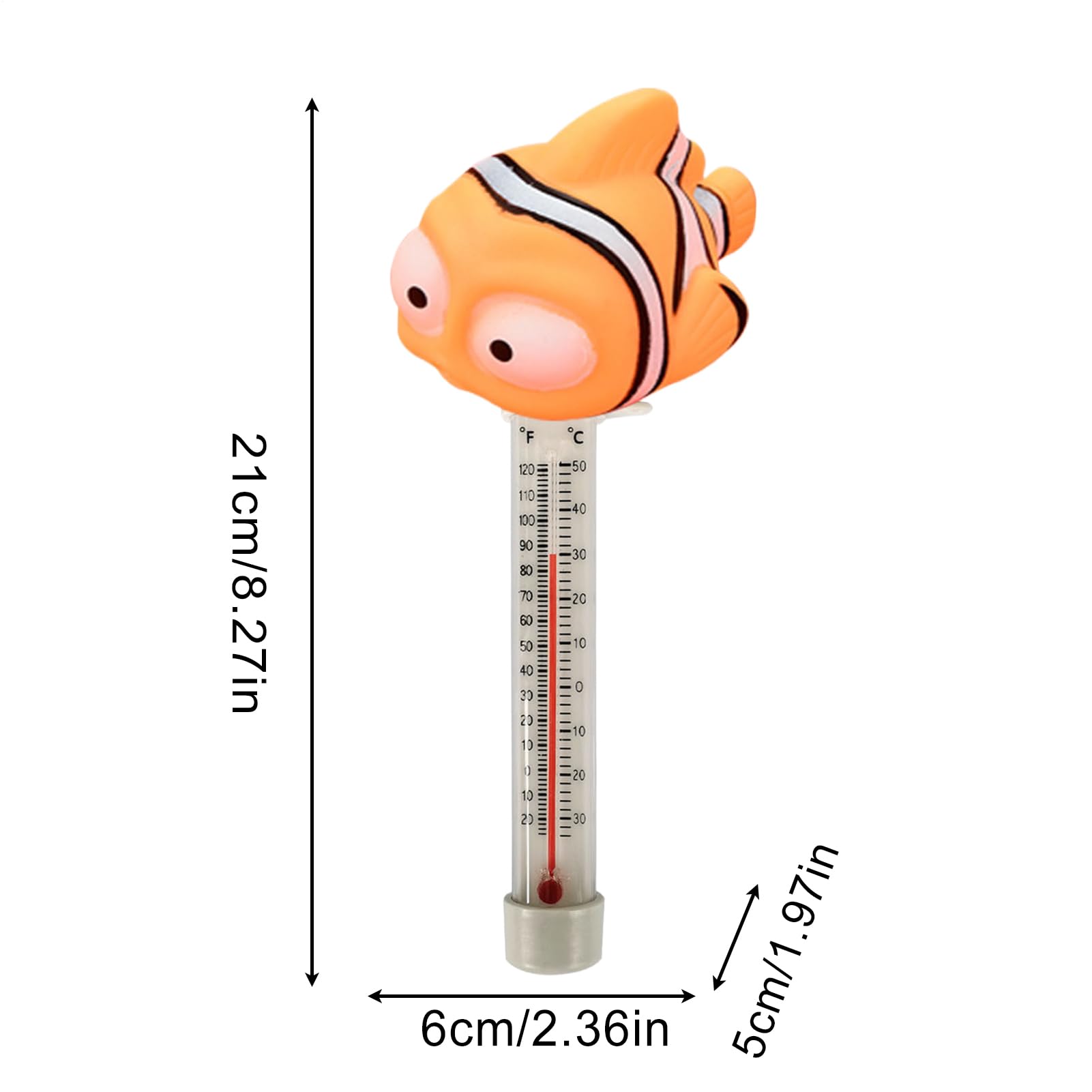 Termometro per Piscina,Sensore Temperatura Bagnetto | Accessori Precisi per Vasca Idromassaggio Spa Doccia Laghetto e Acquario