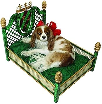 emerald green dog bed