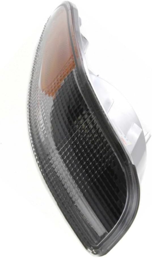CarLights360 For 1997-2004 Chevy Corvette Pair Driver and Passenger Side Turn Signal/Side Marker Light Lens and Housing Only GM2520186 GM2521186 | 10301357 10301356