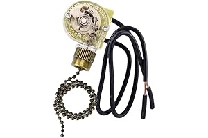 Ceiling Fan Light Switch Zing Ear Pull Chain Switch ZE-109 | Lighting...