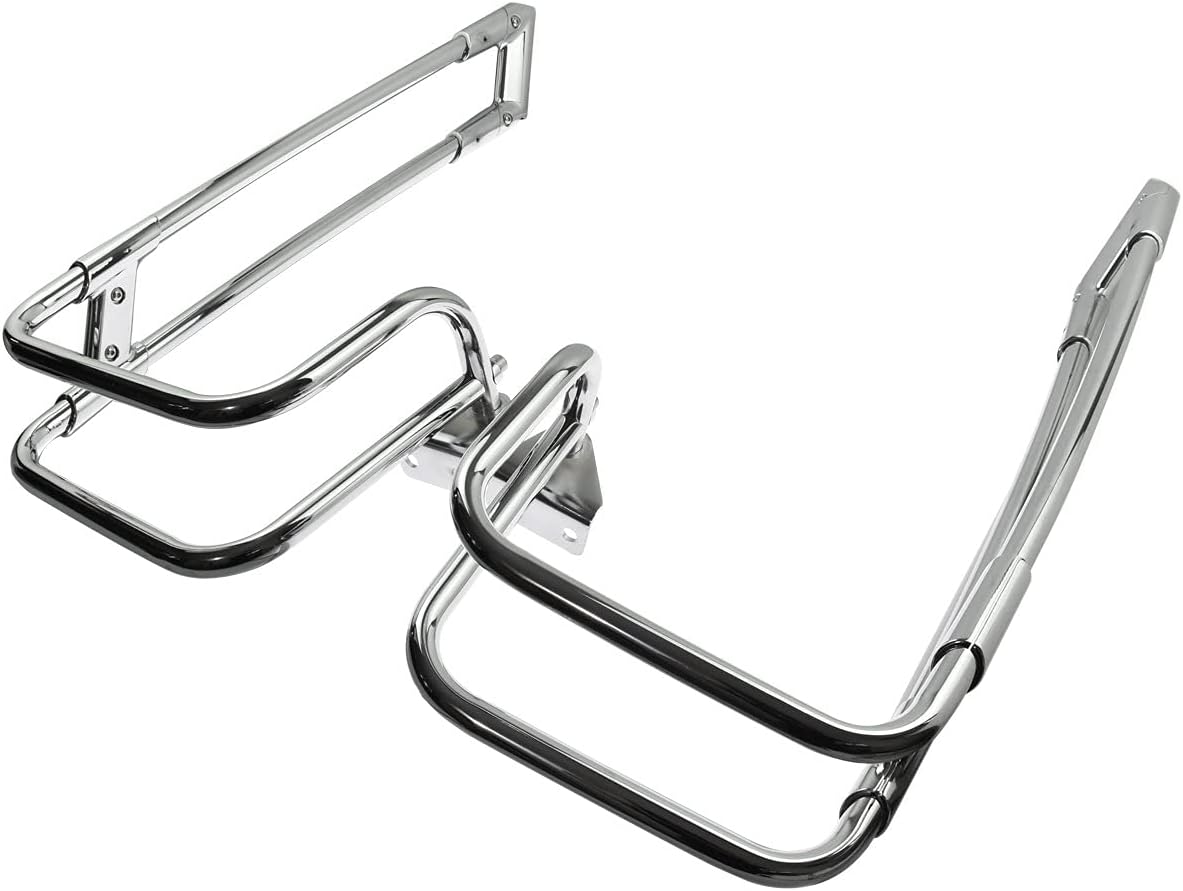 HDBUBALUS Saddlebag Guard Rails Fit for Harley Touring