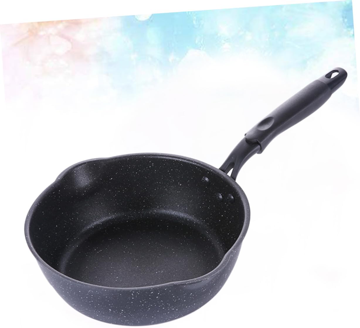 Alipis Non-stick Pan Aluminum Alloy Frying Pan for Shape for Easy Flipping Suitable for Fire Stove and Induction Cookers