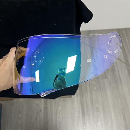 Miniatura 9 de Escudos de casco para Shoei GT Air Neotec CNS-1 TC-5 TC-9 GT Air de cara completa para casco de motocicleta (negro)