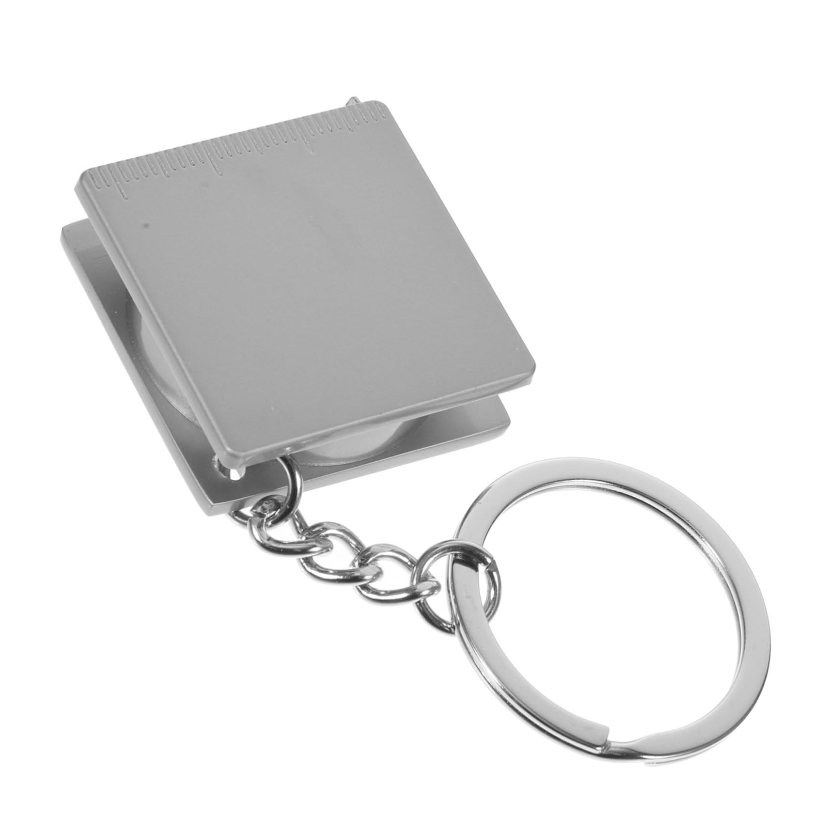 VILLCASE 1Pc Compact Tape Measure Keychain Retractable Measuring with Stable Slide Lock for Home Outdoor Use Durable Handy Design Present for Parties