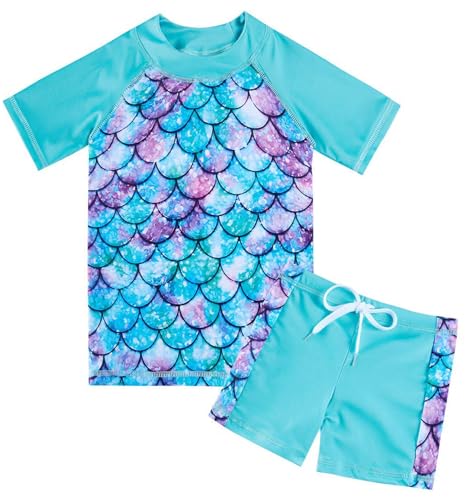 Maillot de bain deux pièces filles imprimé original vêtements plage