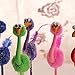 KitMax (TM) Pack of 12 Pcs 0.5 Mm Cute Cool Novelty Ostrich Shape Ballpoint Pen Office School Supplies Students Children Gift (Color May Vary)