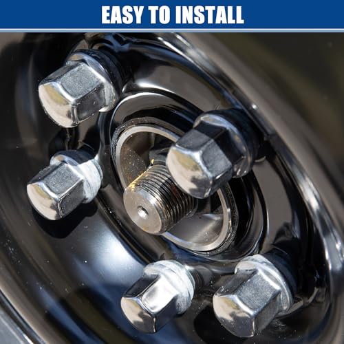 Image of ACROPIX M14x1.5 Wheel Lug Bolts Nuts Hub Assembly Wheel Stud Fit for Audi A8 Quattro 2011-2020 No.8R0601295 - Pack of 5