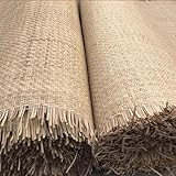 【Natural Cane Webbing Rattan Fabric Roll】 Rohrgeflecht ist ein beliebtes Element im modernen Mid-Century-Stil und im Bohemian-Stil und passt perfekt dazu. Es wird ein Highlight in Ihrem Zuhause sein und hat die Fähigkeit, Möbeln ein elegantes und komfortables Aussehen zu verleihen – die perfekte Kombination.