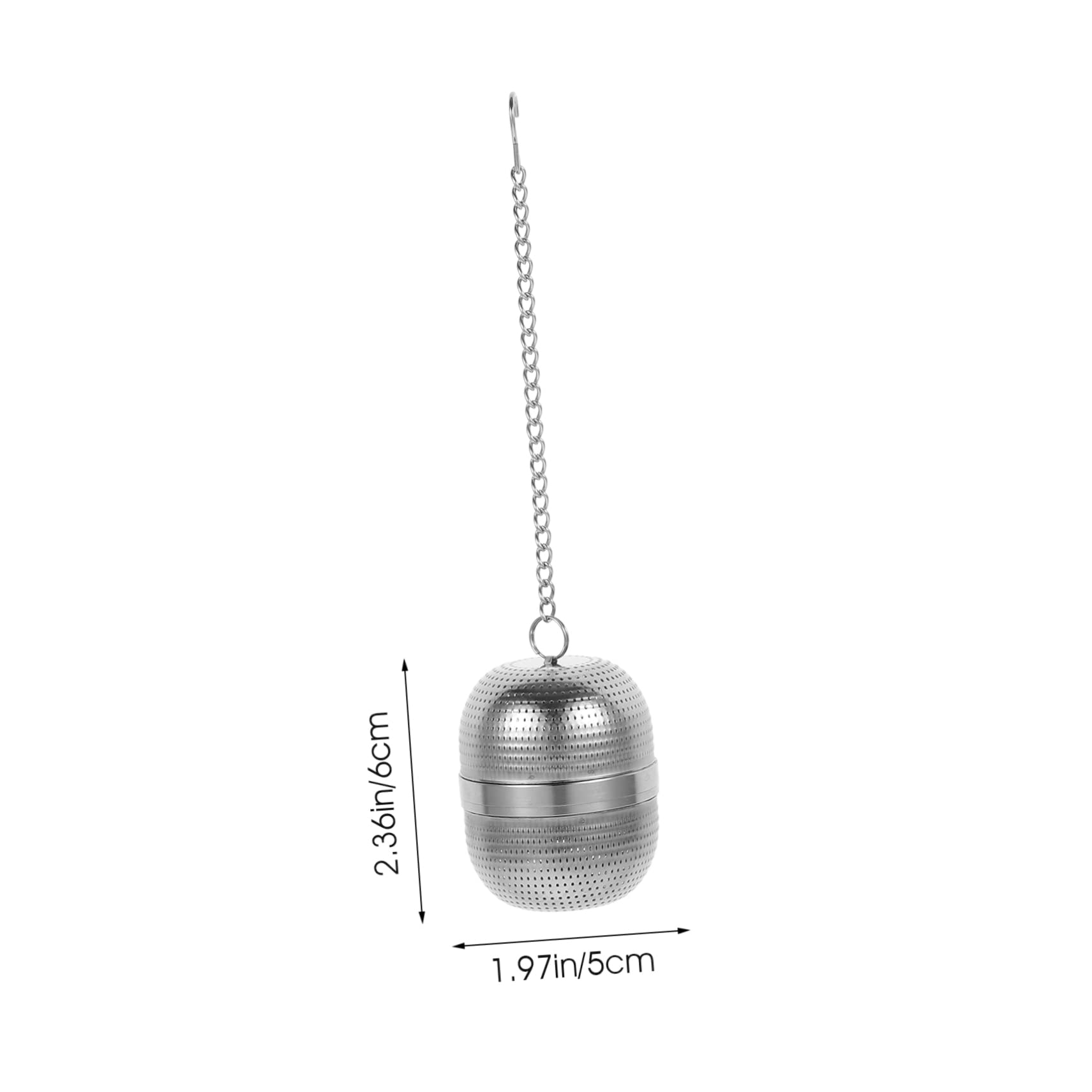 DECHOUS 4pièces Infuseur à Thé Réutilisable Acier Avec Filtre Pour Thé Avec Plateau Pour Maison Bureau