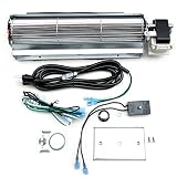 bbq factory BKT GA3650T GA3650TB GA3700T GA3700TA Fireplace Blower Fan KIT for Desa, FMI, Vanguard,