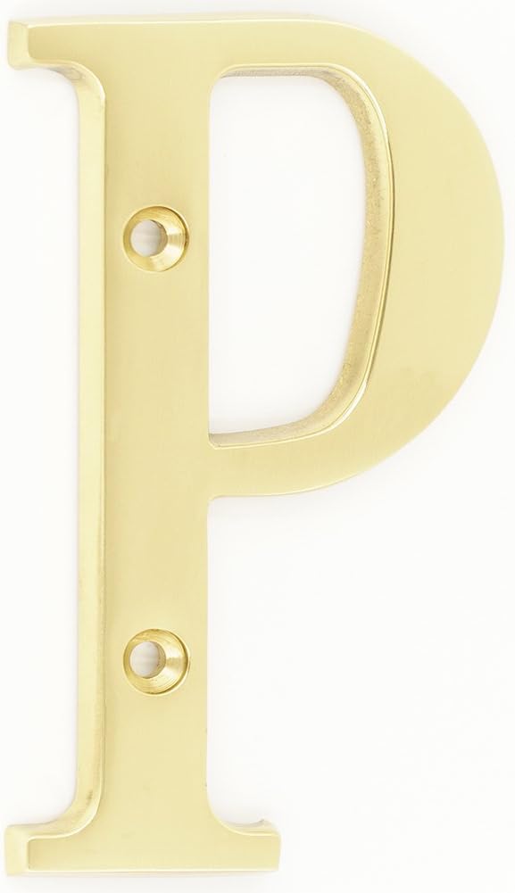 ZW Hardware B100 4 Inch Solid Brass Matt Nickel Plated House Symbol "/" Slash