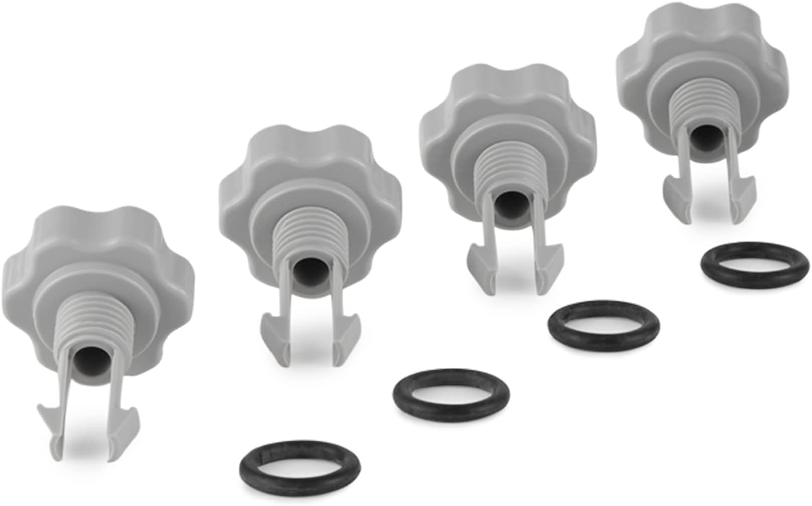 Intex 4-Pack Air Rlease Valve and O-Ring Set