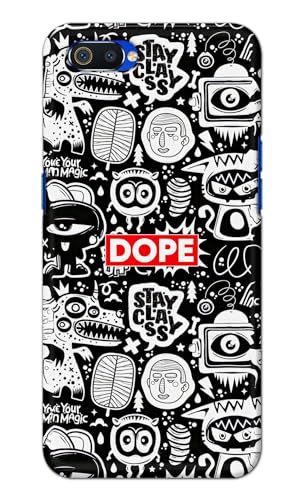 Image of Printed Hard Back Cover Case for Realme C2 | Oppo A1K Back Cover (Mixed Cartoons) -1111