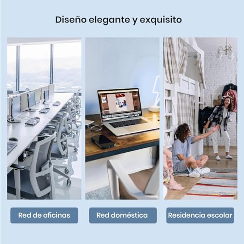 Tenda SG105, 5 Port Gigabit Switch, Unmanaged Home Ethernet Switch, Office Ethernet Splitter, Plug & Play, Plastic Case, Desktop/ Wall-Mount, Fanless Quiet, Limited Lifetime Protection image 8