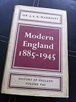 MODERN ENGLAND 1885-1945, A HISTORY OF MY OWN TIMES B0007JRWIW Book Cover