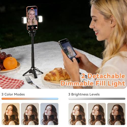 Trépied magnétique mini pour vlog vidéo sur iPhone et Android