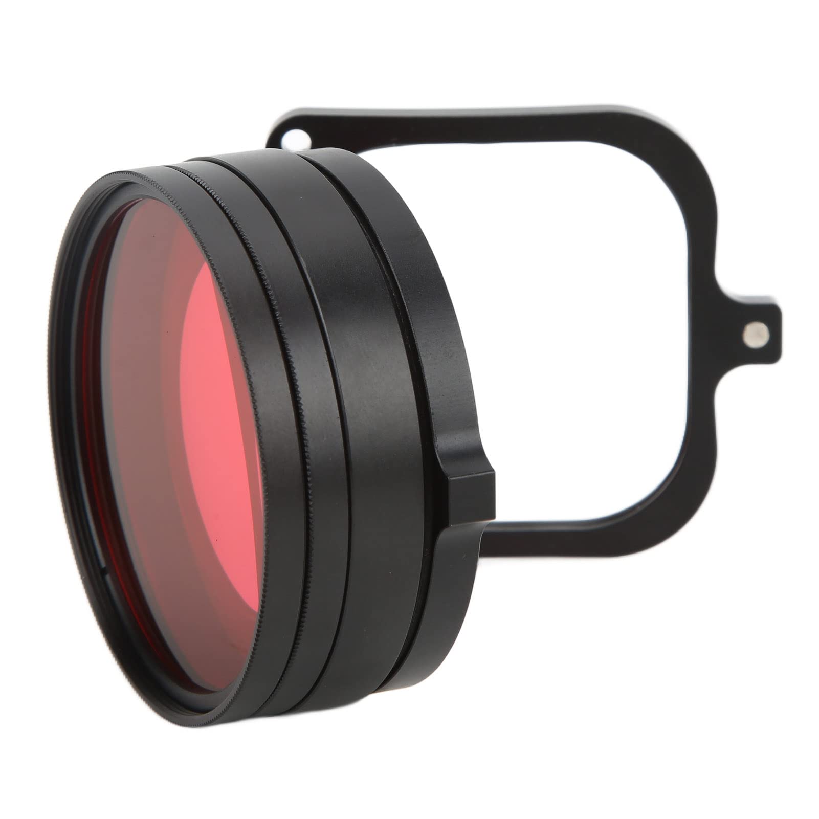 Lente de Primer Plano Macro HD 16x, Filtro de Buceo Rojo Púrpura 58 Mm Estable Ligero para Hero 9 para Fotografía Submarina