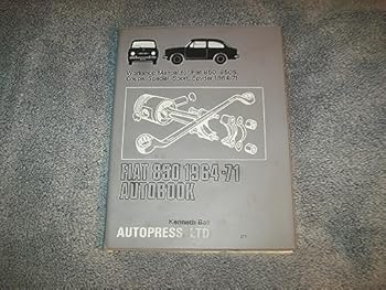 Hardcover Fiat 850 1964-71 Autobook Book