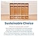 ECR4Kids 5-Section Coat Locker with Bench, Classroom Furniture, Natural