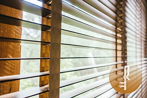 Valance Clips For Blinds, 20 Pieces Blind Clips 2.1 Inch Hidden Clear Plastic Window Blind Parts/Accessories For Wood Blinds #TOP4