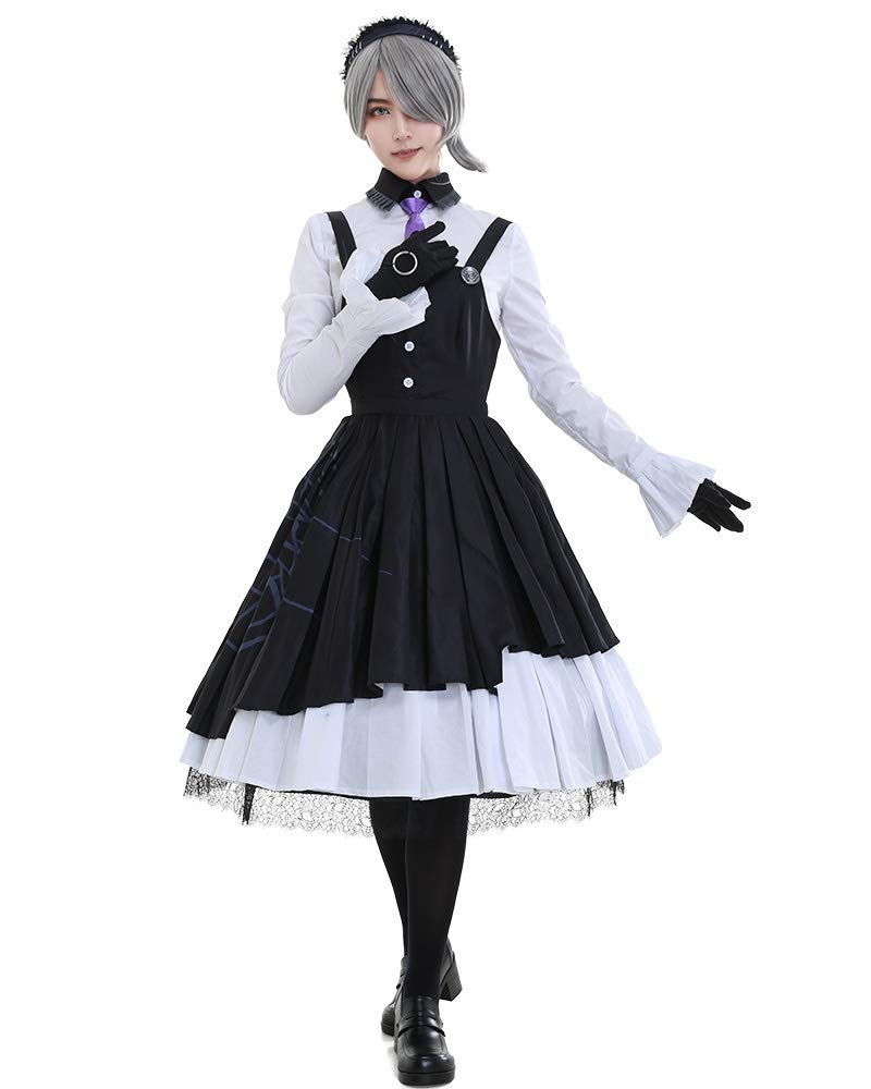 Cosplay.fm Women's Anime Cosplay Costume Ultimate Maid long sleeve Dress