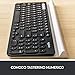 immagine 1Logitech K780 Tastiera Wireless ‎‎2.4 GHz e Bluetooth Multidispositivo per Windows, Apple, Android o Chrome, PC/Mac/Laptop/Smartphone/Tablet, Layout Italiano QWERTY, Grigio ‎Scuro/Bianco