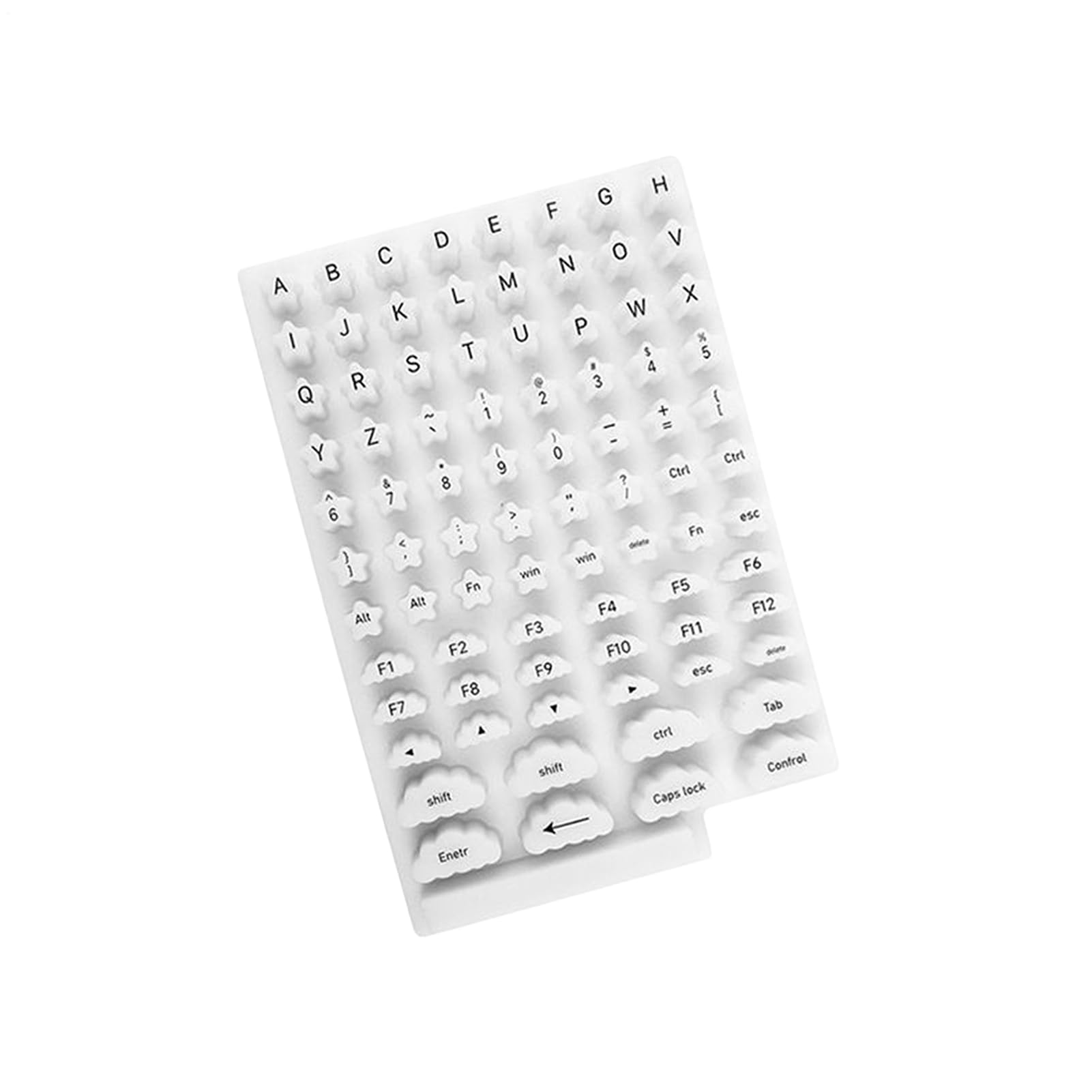 Protector para teclado de silicona ideal para trabajar en la oficina u hogar con estilo