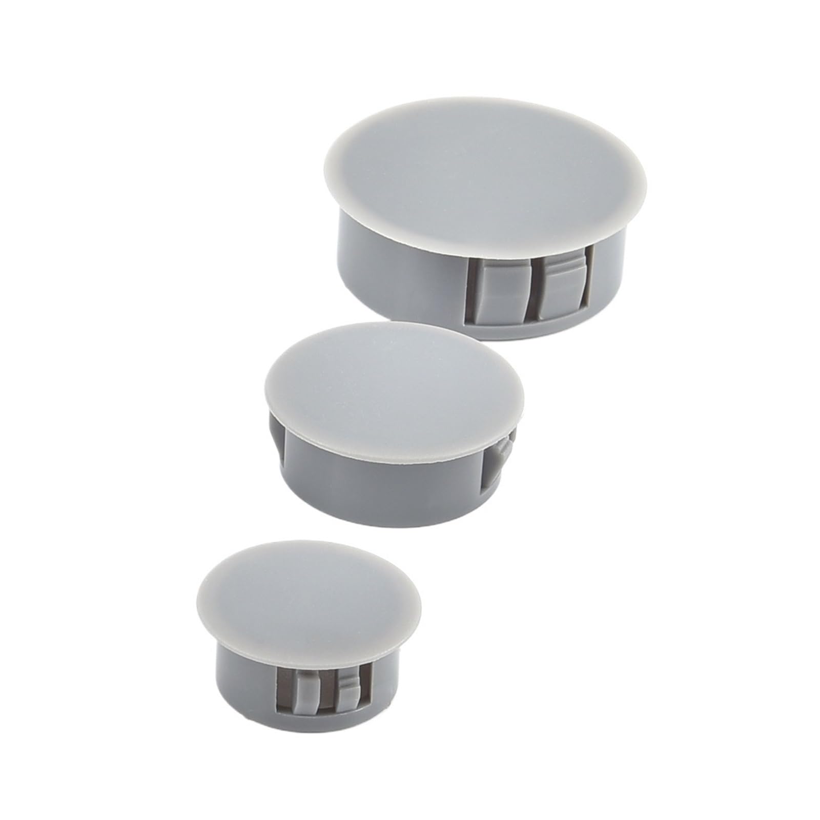 Szary nylonowy korek do otworu 5-32 mm Płaska nasadka z pokrywą HP22(HP-22, 100 szt.)
