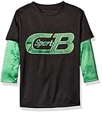 CB Sports Boys' Athletic Long Sleeve Hangdown T-Shirt