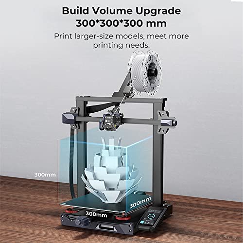 Impressora 3D Creality Ender-3 S1 Plus com volume de construção de 300 * 300 * 300 mm