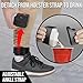 GoPong Ankle Monitor Flask (5 oz) - Hidden Alcohol Flask - Funny Liquor Gift for House Arrest Bracelet Prop
