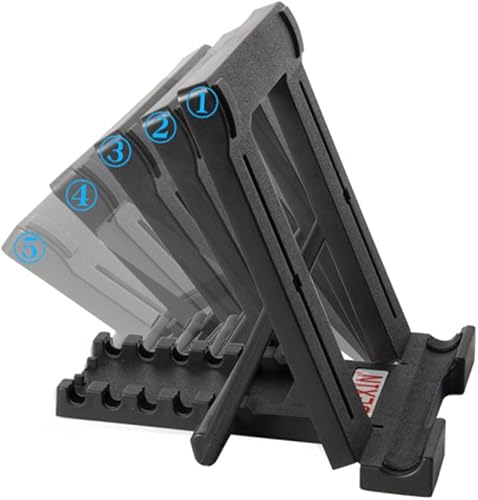 Miniatura 4 de UKCOCO Soporte ajustable para tableta, soporte para portátil, soporte para tableta portátil, soporte para teléfono móvil, soporte para teléfono