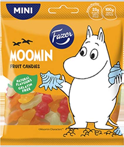 Fazer Moomin Fruit Sweets Gummy 14 Packs de 80g miniatura 1