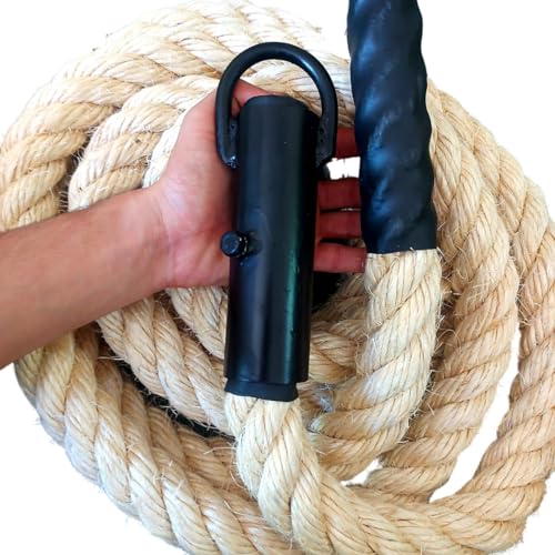 CORDA DE SISAL LASIS 38MM 5M COM PONTEIRA