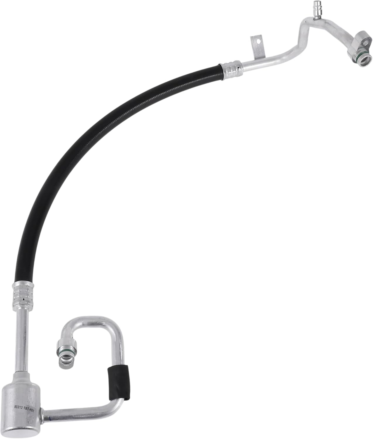 A/C Refrigerant Liquid Hose for Honda Civic 2016-2023 Pressure Hose Air Conditioning Pipe Line No.80312TBTH01 Rubber Iron