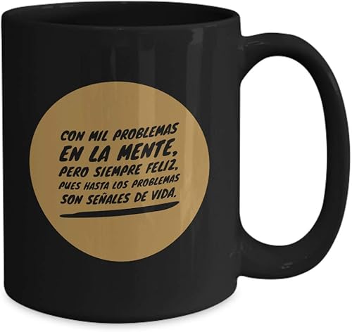 Miniatura 2 de Taza Cafe MENTE, taza de café divertidas, tazas personalizadas, taza de café inspiradoras, taza con mensajes positivos.