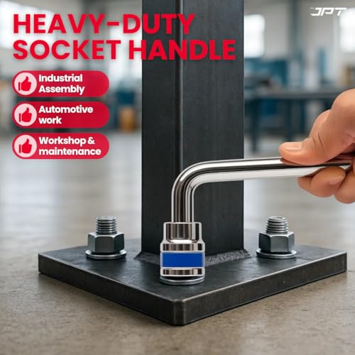 JPT Ratchet Spanner Socket Set (9+1) - Image 8