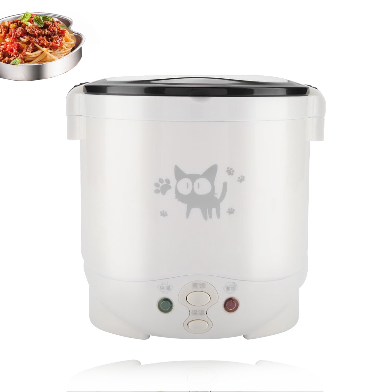 1.7L Elektrischer Hot Pot Tragbare Dampfgarer Koche Produktbild-Vorschau 3