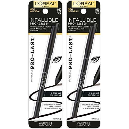 L’Oréal Paris 071249389447 L'Oreal Paris Makeup Infallible Pro-Last Pencil Eyeliner, Waterproof And Smudge-Resistant thumb #1